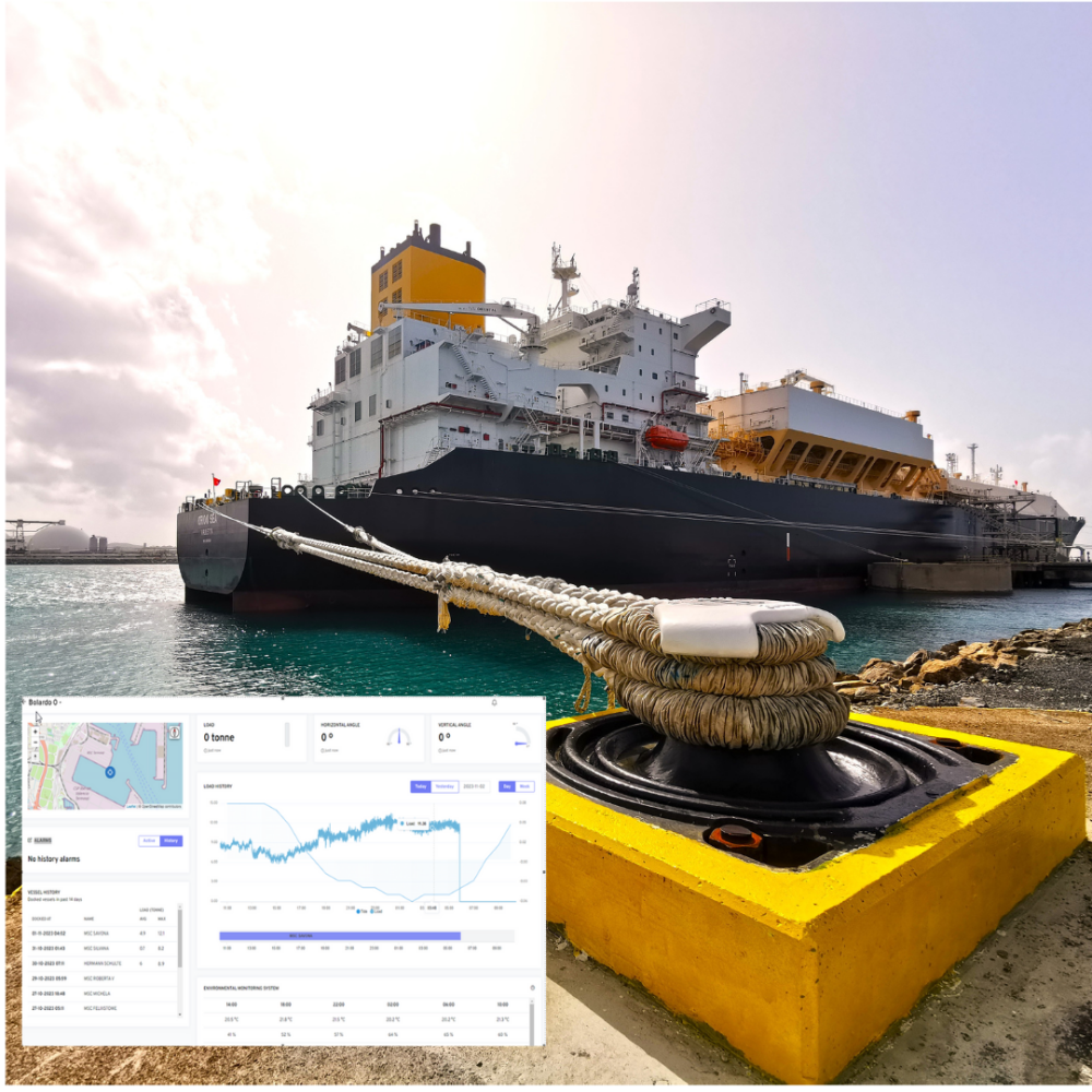 Data connection Smart Bollard