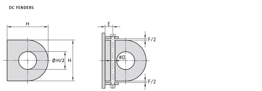 extruded-dc-fender-drawing